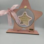 Χριστουγεννιάτικο διακοσμητικό αστέρι με κρεμαστό αστέρι