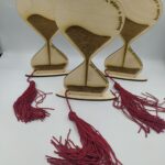 Χριστουγεννιάτικο διακοσμητικό κλεψύδρα με ευχή