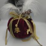 Χειροποίητο γούρι-Υφασματινη Κολοκυθα