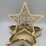 Ξύλινο κουτί Merry Christmas