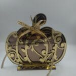 Χειροποίητο Επιτραπέζιο γούρι κολοκύθα απο plexiglass