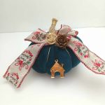 Χειροποίητο γούρι-Υφασμάτινη Κολοκύθα