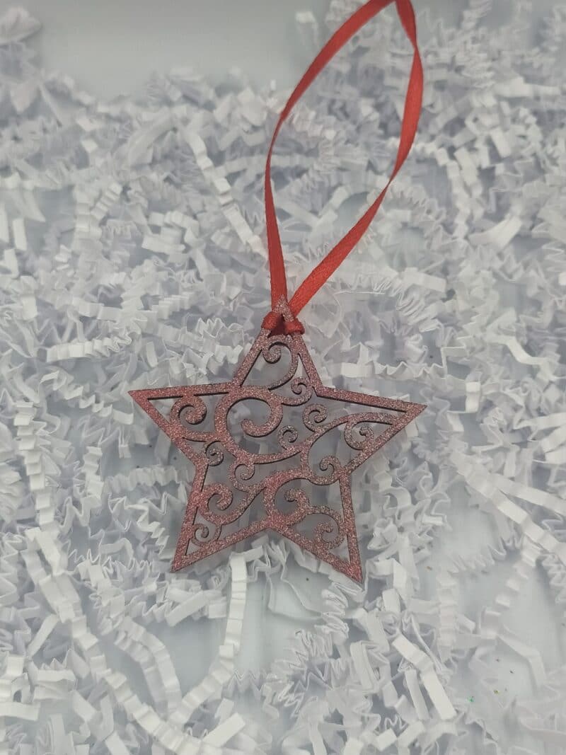 Χριστουγεννιάτικο στολίδι “Αστέρι χρυσό “ Χριστουγεννιάτικα στολίδια woodworld