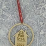 Χριστουγεννιάτικο στολίδι  OUR FIRST HOME