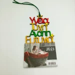 Ξύλινο ημερολόγιο με ευχές