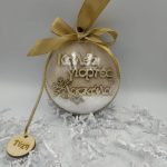 Μπάλα στολίδι -Καλές γιορτές δασκάλα