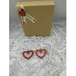 Χειροποίητα ξύλινα κρεμαστά σκουλαρίκια