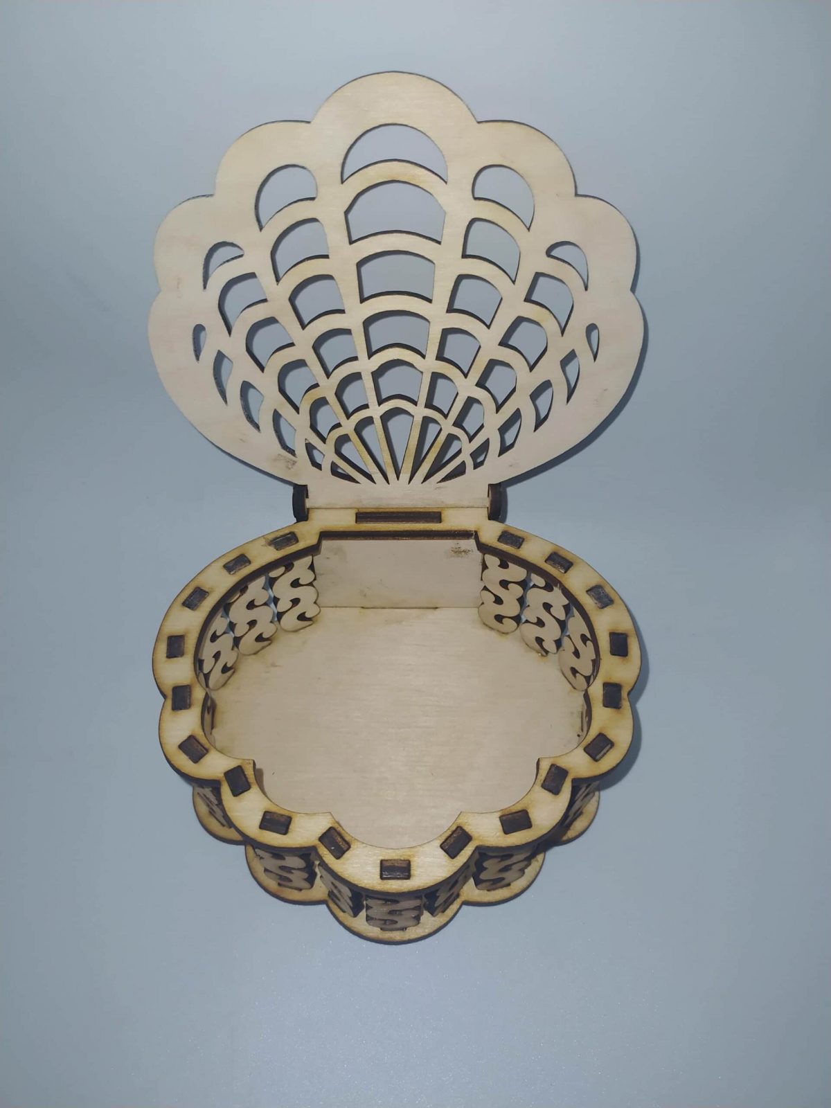 Ξύλινο κουτί κοχύλι - Image 1