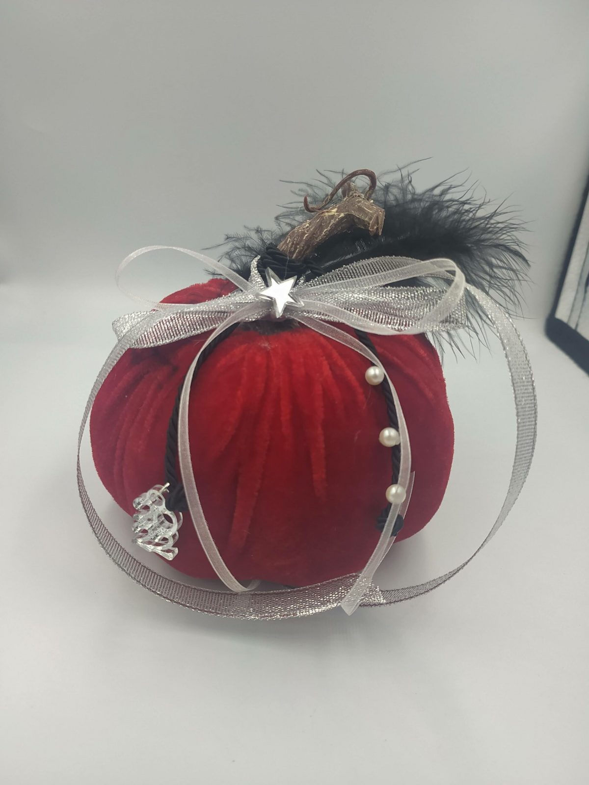 Χειροποίητο γούρι-Υφασμάτινη Κολοκύθα - Image 1