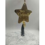 Χειροποίητο γούρι Αστέρι"Merry christmas"