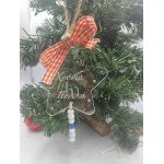 Χειροποίητο γούρι Αστέρι"χρόνια πολλά"