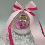 Μπάλα στολίδι -Με την πέππα και όνομα επιλογής