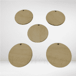 Ξύλινο στοιχείο στρογγυλό 6 εκ 5τεμ.