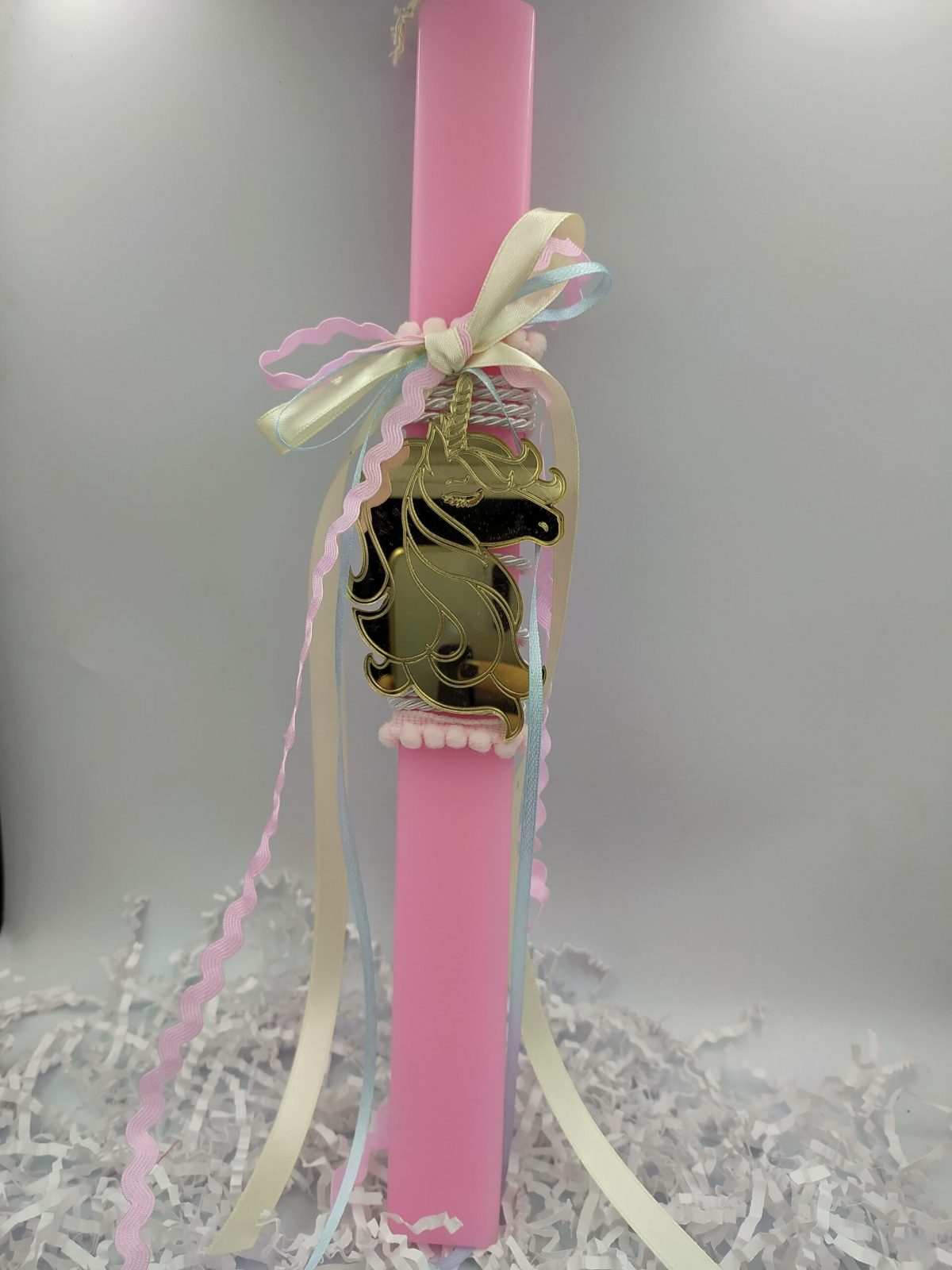 IMG_20210313_154602 Λαμπάδα Μονόκερος σε plexiglass - Image 1