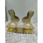 Επιτραπέζιο "κουνελάκια Νονός-Νονά" plexiglass