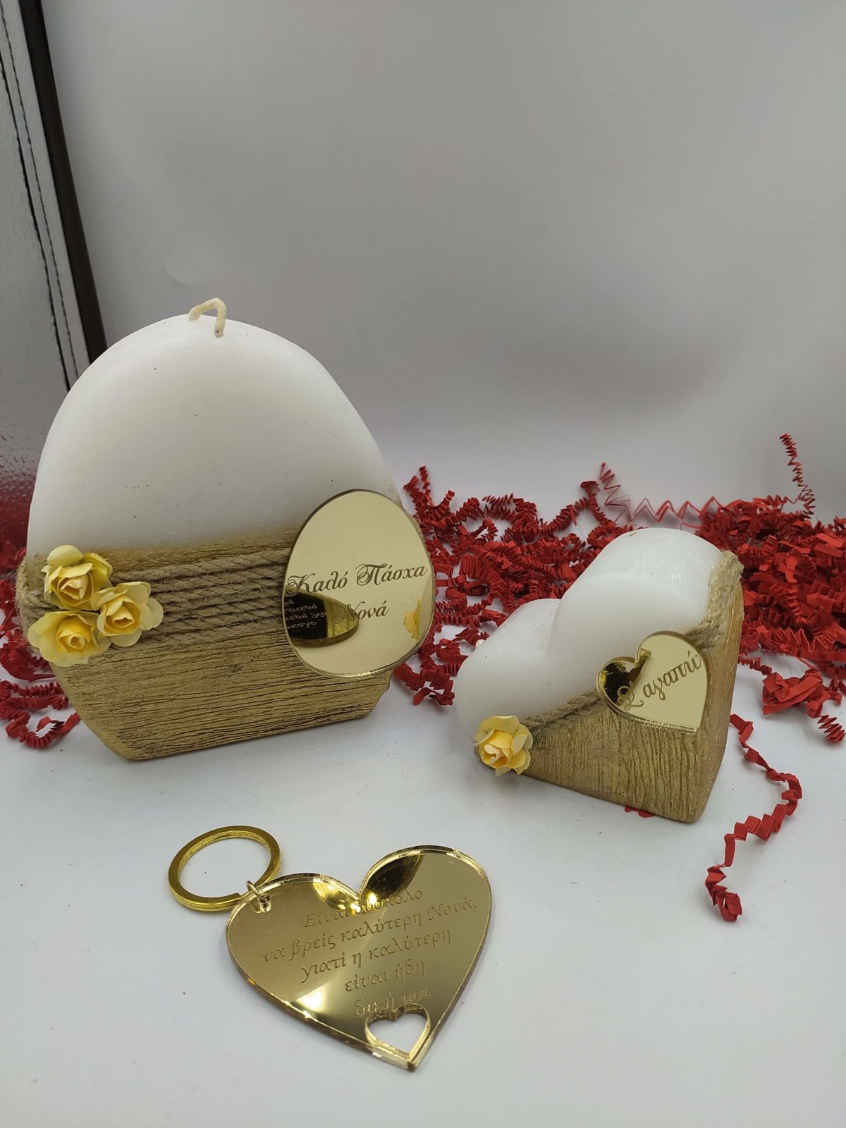 IMG_20210331_150905 Σετ αρωματικά κεριά Λευκό χρώμα - Image 1