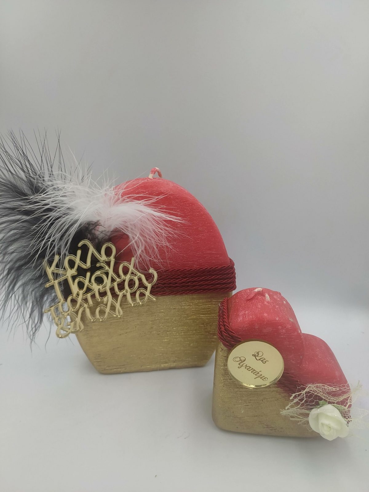 IMG_20210414_125206 Σετ αρωματικά κεριά Καλο πάσχα Παππού&Γιαγιά - Image 1