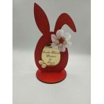 Ξύλινο επιτραπέζιο "Αυγο με αυτιά κουνελιου”