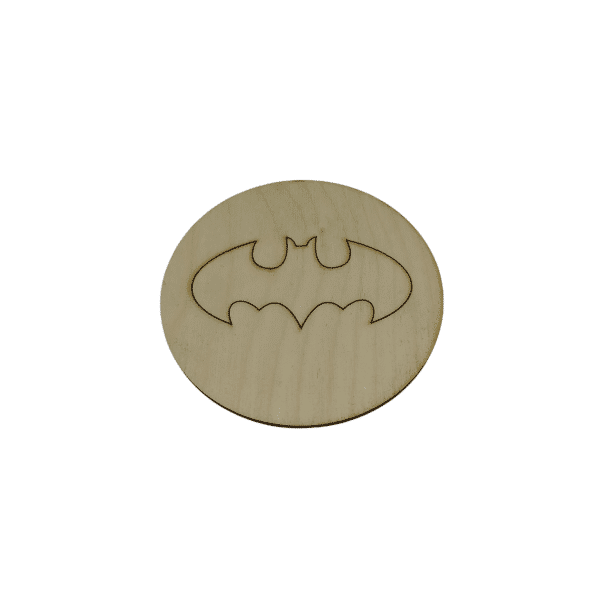 Ξύλινη Φιγούρα ” Batman” Φιγούρες στολισμού βάπτισης woodworld