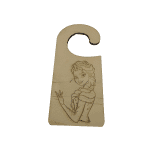 Ξύλινη Φιγούρα κρεμαστό πόρτας Frozen