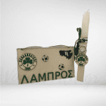 Σετ Λαμπάδα Παναθηναϊκός με κρεμαστή ταμπέλα