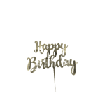 Cake topper "Happy birthday"