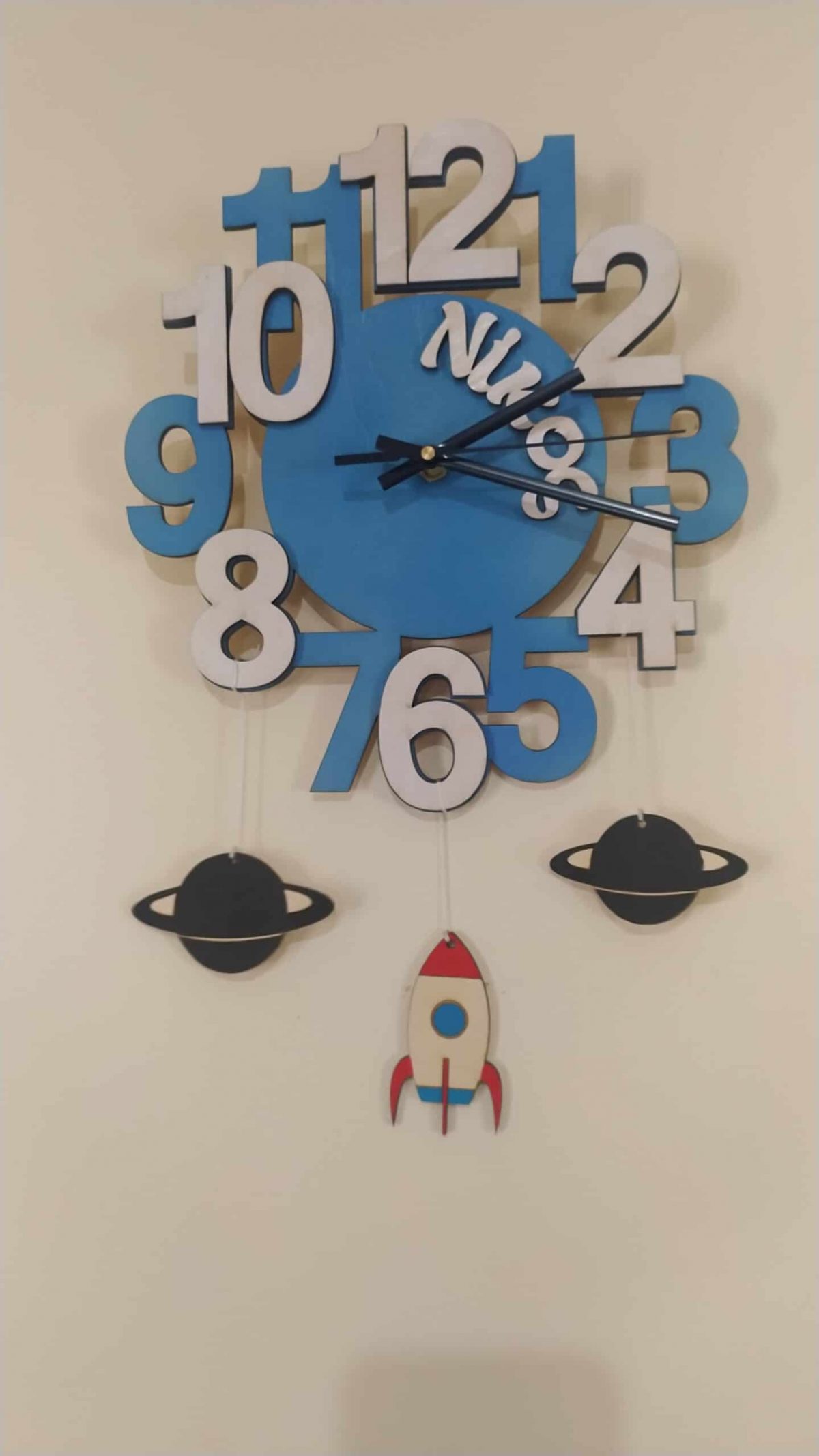 IMG_20220410_103841 Σετ Λαμπάδα Αστροναύτης με ρολόι - Image 2