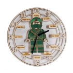 Ξύλινο Εκπαιδευτικό ρολόι Ninjago