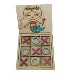 Χειροποίητη ξύλινη Τρίλιζα γοργόνα