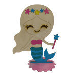 Διακοσμητικό βάφτισης θέμα γοργόνα