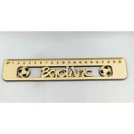 Ξύλινος χάρακας για αγόρι