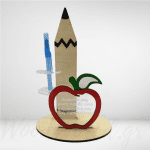 Διακοσμητικό για το γραφείο με θέση για μολύβια και αφιερωση