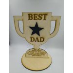 Ξύλινο διακοσμητικό- Best Dad