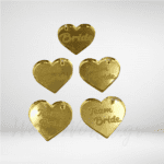 Bride / team Bride καρδιά plexiglass