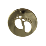 Διακοσμητικό  plexi στρογγυλό πατουσάκια