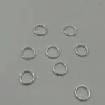 Κρικάκια μεταλλικά ασημί