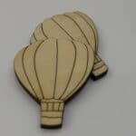 Ξύλινη φιγούρα Αερόστατο 5 χ τεμ