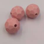 Χάντρα ρόζ πολυγωνική