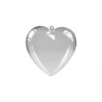 Καρδιά ανοιγόμενη plexiglass 10εκ