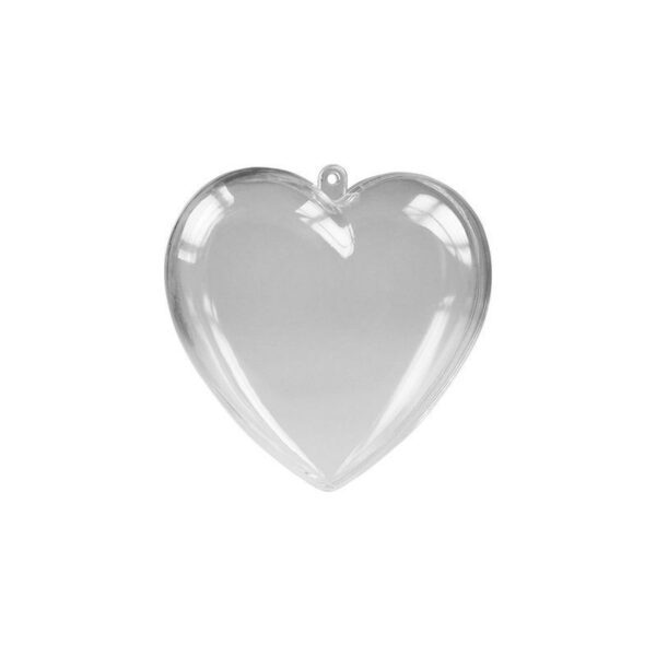 Καρδιά ανοιγόμενη plexiglass 10εκ Υλικά Διακόσμησης woodworld