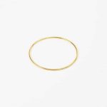 Μεταλλικό στεφάνι κρεμαστό χρυσό 18εκ