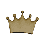 Ξύλινη Φιγούρα " Κορόνα "