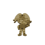 Ξύλινη Φιγούρα " Πειρατής "