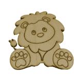 Ξύλινη Φιγούρα "  Λιονταράκη "