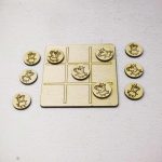 Χειροποίητη ξύλινη Τρίλιζα Πέππα το γουρουνάκι