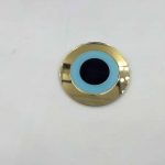 Στρογγυλό Μάτι χρυσό-Μπλέ plexiglass