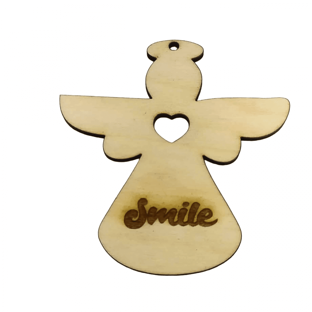 Ξύλινος άγγελος με ευχή 3 τεμ - Image 3