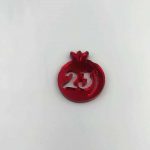 Ρόδι 23 plexiglass κόκκινο