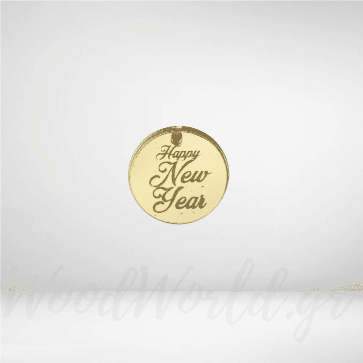 Untitled design (10) Στρογγυλό Happy new year - Image 1