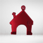 Σπιτάκι plexiglass κόκκινο